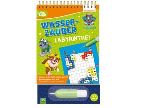 9783849942922 - PAW Patrol Wasserzauber Labyrinthe Einfach mit Wasser malen! Pappband