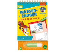 9783849942939 - PAW Patrol   PAW Patrol Wasserzauber Finde den Fehler Einfach mit Wasser malen! Pappband