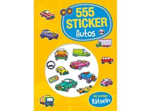 9783849946302 - 555 Sticker Autos Kartoniert (TB)