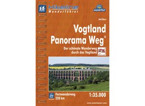 9783850005364 - Hikeline Wanderführer   Hikeline Wanderführer Vogtland Panorama Weg - Rolf Ebert Kartoniert (TB)