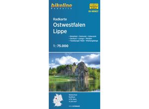 9783850009188 - Bikeline Radkarte   Radkarte Ostwestfalen Lippe (RK-NRW07) Karte (im Sinne von Landkarte)