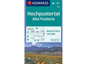 9783850264853 - KOMPASS Wanderkarte 635 Hochpustertal Alta Pusteria 125000 Karte (im Sinne von Landkarte)