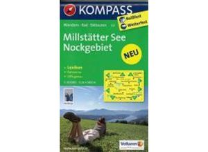 9783850265317 - KOMPASS Wanderkarte Millstätter See Nockgebiet Karte (im Sinne von Landkarte)