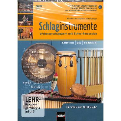 9783850615006 - Kerem Unterberger - GEBRAUCHT Schlaginstrumente  DVD-Video mit Arbeitsblättern zum Ausdrucken - Preis vom 02062023 050629 h
