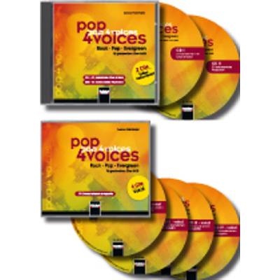 9783850616454 - Pop 4 Voices - Rock Pop Evergreens