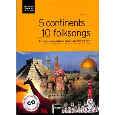 9783850617314 - 5 Continents - 10 Folksongs