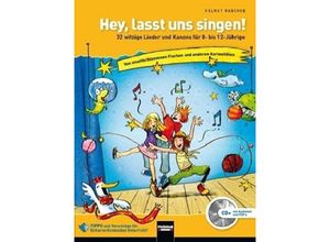 9783850617642 - Hey lasst uns singen m Audio-CD - Helmut Maschke Kartoniert (TB)