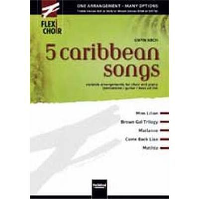 9783850618526 - 5 Caribbean songs