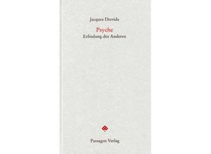 9783851659375 - Passagen Forum   Psyché   Psyche Bd1Bd1 - Jacques Derrida Kartoniert (TB)