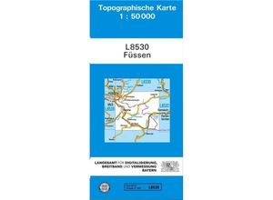 9783860382226 - Topographische Karte Bayern L8530 Topographische Karte Bayern Füssen Karte (im Sinne von Landkarte) 9783860382226 - Topographische Karte Bayern L8530 Topographische Karte Bayern Füssen Karte (im Sinne von Landkarte)