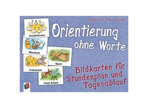 9783860729564 - Orientierung ohne Worte   Bildkarten für Stundenplan und Tagesablauf - Sabine Treu Jens Kirschner Loseblatt