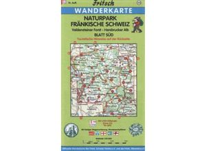 9783861160533 - Fritsch Karte - Naturpark Fränkische Schweiz Blatt Süd Karte (im Sinne von Landkarte)