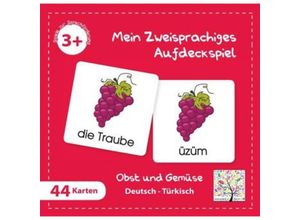 9783861215424 - Mein Zweisprachiges Aufdeckspiel Obst und Gemüse Türkisch (Kinderspiel)