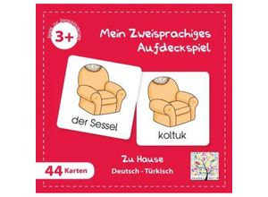 9783861215431 - Mein zweisprachiges Aufdeckspiel - Mein Zweisprachiges Aufdeckspiel Zu Hause Türkisch (Kinderspiel)