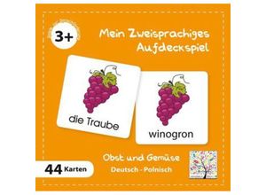 9783861215561 - Mein Zweisprachiges Aufdeckspiel Obst und Gemüse Polnisch (Kinderspiel)