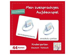 9783861216759 - Mein Zweisprachiges Aufdeckspiell Kindergarten Deutsch-Türkisch (Kinderspiel)