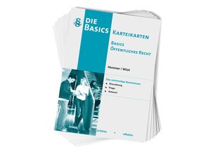 9783861939177 - Karteikarten - Öffentliches Recht   Basics Öffentliches Recht - Karl-Edmund Hemmer Achim Wüst Kartoniert (TB)