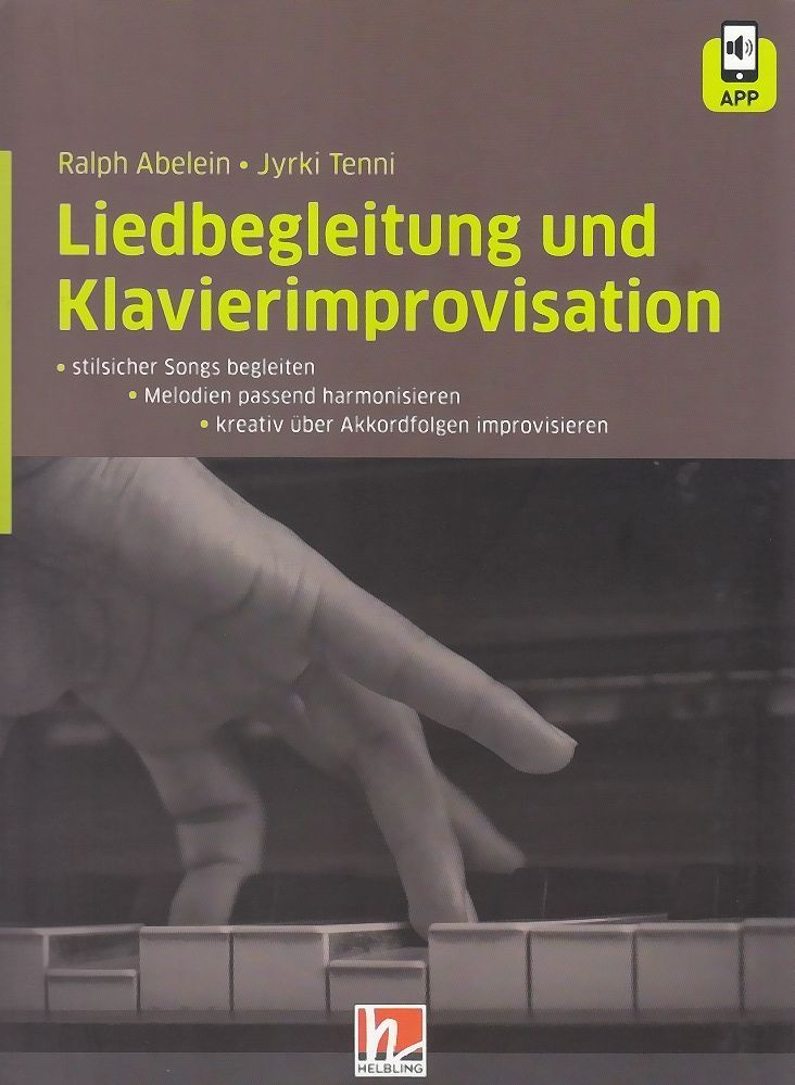 9783862270569 - Liedbegleitung und Klavierimprovisation - Ralph Abelein Jyrki Tenni Kartoniert (TB)