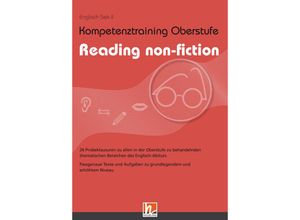 9783862273539 - Kompetenztraining Oberstufe   Kompetenztraining Oberstufe - Reading non-fiction - Susanne Schroeder-Thürauf Kartoniert (TB)