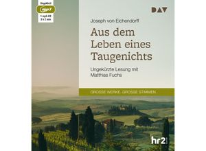 9783862316380 - Aus dem Leben eines Taugenichts1 Audio-CD 1 MP3 - Josef Freiherr von Eichendorff (Hörbuch)