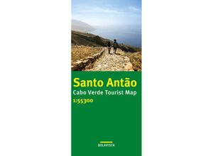 9783862649129 - Santo Antão Karte (im Sinne von Landkarte)