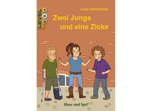 9783863160579 - Zwei Jungs und eine Zicke   Zwei Jungs und eine Zicke   Level 2 - Luise Holthausen Kartoniert (TB)