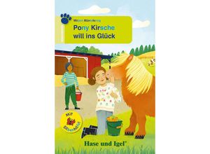 9783863162436 - Lesen lernen mit der Silbenhilfe   Pony Kirsche will ins Glück   Silbenhilfe - Mirjam Müntefering Kartoniert (TB)