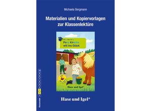 9783863162443 - Begleitmaterial Pony Kirsche will ins Glück   Silbenhilfe - Michaela Bergmann Loseblatt