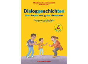 9783863164577 - Lesen lernen mit der Silbenhilfe   Dialoggeschichten über Regeln und gutes Benehmen   Silbenhilfe - Barbara Wendelken Loseblatt