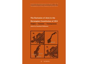 9783863312763 - The Exclusion of Jews in the Norwegian Constitution of 1814 Kartoniert (TB)