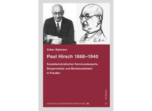 9783863317249 - Paul Hirsch 1868-1940 - Volker Stalmann Gebunden