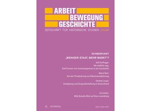 9783863317393 - Arbeit - Bewegung - Geschichte Gebunden