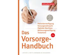 9783863361877 - Das Vorsorge-Handbuch - Jan Bittler Wolfgang Schuldzinski Heike Nordmann Carina Frey Kartoniert (TB)