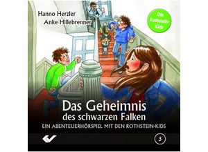 9783863531874 - Die Rothstein-Kids Das Geheimnis des schwarzen Falken Audio-CD - Hanno Herzler Anke Hillebrenner (Hörbuch)