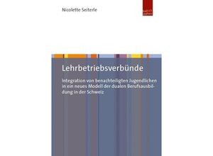 9783863887391 - Lehrbetriebsverbünde - Nicolette Seiterle Kartoniert (TB)