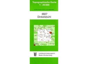 9783863980634 - Topographische Karte Baden-Württemberg Dinkelsbühl Karte (im Sinne von Landkarte)