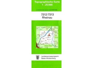 9783863981105 - Topographische Karte Baden-Württemberg   7312 7313   Topographische Karte Baden-Württemberg Rheinau Karte (im Sinne von Landkarte)