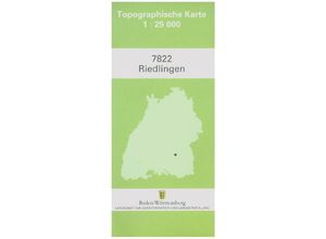 9783863981938 - Topographische Karte Baden-Württemberg Riedlingen Karte (im Sinne von Landkarte)