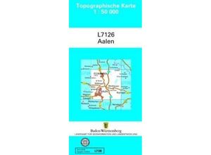 9783863983055 - Topographische Karte Baden-Württemberg Zivilmilitärische Ausgabe   L7126   Topographische Karte Baden-Württemberg Zivilmilitärische Ausgabe - Aalen Karte (im Sinne von Landkarte)