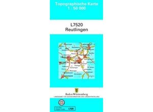 9783863983185 - Topographische Karten Baden-Württemberg Zivilmilitärische Ausgabe Topographische Karte Baden-Württemberg Zivilmilitärische Ausgabe - Reutlingen Karte (im Sinne von Landkarte)