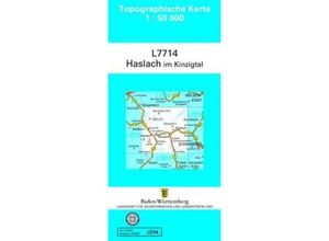 9783863983239 - Topographische Karte Baden-Württemberg Zivilmilitärische Ausgabe   L7714   Topographische Karte Baden-Württemberg Zivilmilitärische Ausgabe - Haslach im Kinzigtal Karte (im Sinne von Landkarte)