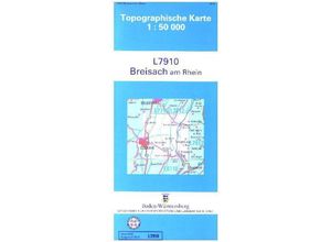 9783863983291 - Topographische Karte Baden-Württemberg Zivilmilitärische Ausgabe - Breisach am Rhein Karte (im Sinne von Landkarte)