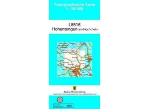 9783863983567 - Topographische Karte Baden-Württemberg Zivilmilitärische Ausgabe   L8516   Topographische Karte Baden-Württemberg Zivilmilitärische Ausgabe - Hohentengen am Hochrhein Karte (im Sinne von Landkarte)