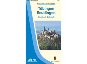 9783863983994 - Topographische Freizeitkarte Baden-Württemberg Tübingen Reutlingen Karte (im Sinne von Landkarte)