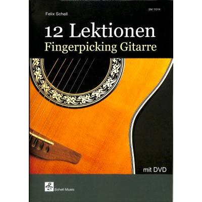 9783864110146 - 12 Lektionen Fingerpicking Gitarre