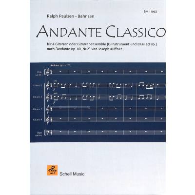 9783864110924 - Andante classico | Andate op 80 2