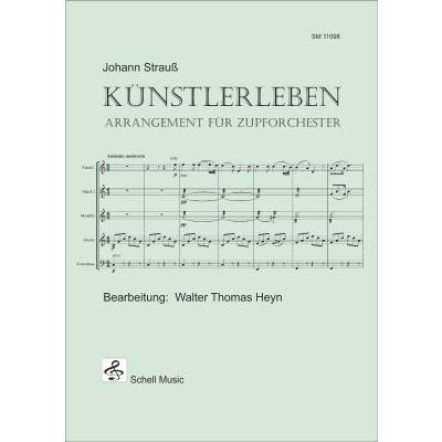 9783864110986 - KUENSTLERLEBEN WALZER OP 316