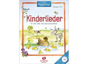 9783864340857 - Kinderlieder (mit CD) - Barbara Ertl Kartoniert (TB)