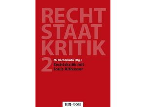 9783865058058 - Rechtskritik mit Louis Althusser Taschenbuch