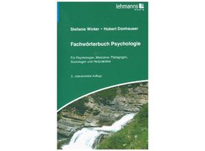 9783865413284 - Fachwörterbuch Psychologie - Stefanie Winter Hubert Donhauser Kartoniert (TB)